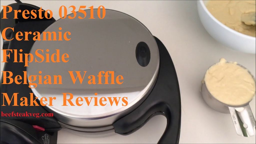 Presto 03510 Ceramic FlipSide Belgian Waffle Maker Reviews