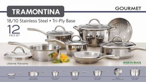 tramontina stainless steel cookware reviews