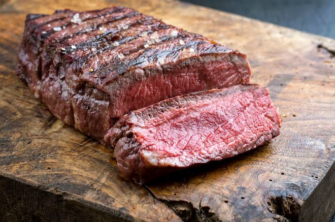 Perfectly Done Grilled Top Sirloin