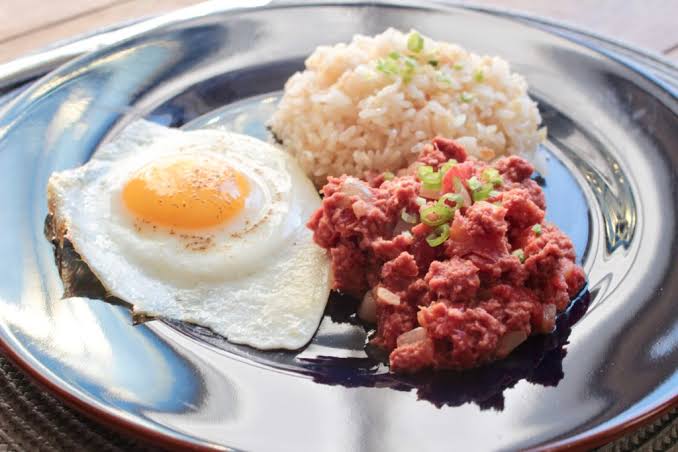 Canned Corned Beef Silog