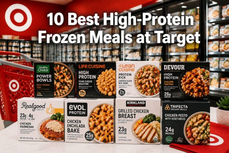 10 Best High-Protein Frozen Meals at Target (Ready in Minutes)