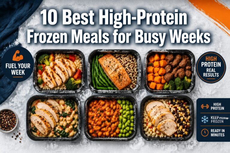 10 Best High-Protein Frozen Meals for Busy Weeks