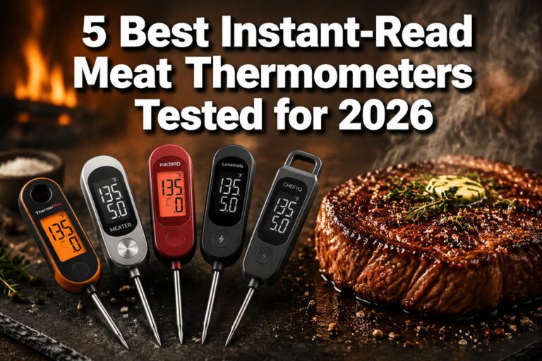 5 Best Instant-Read Meat Thermometers Tested for 2026