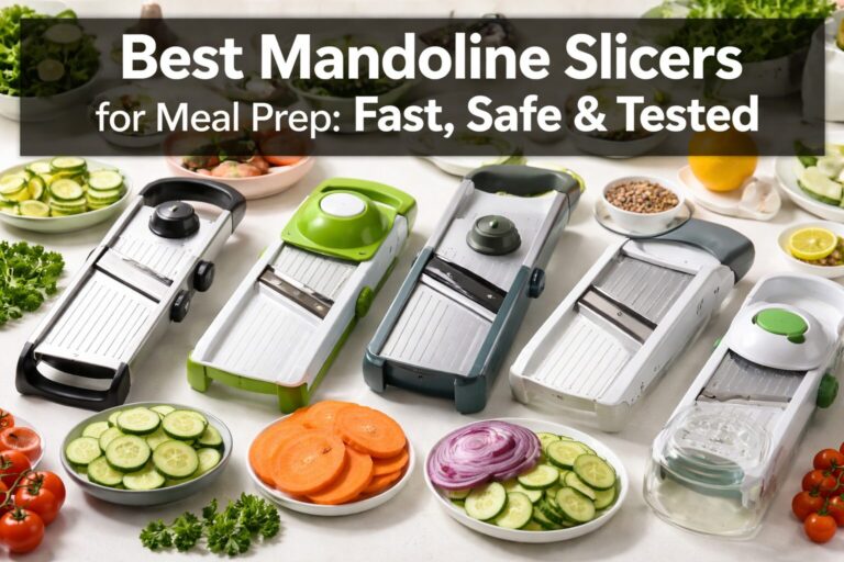 5 Best Mandoline Slicers for Meal Prep (Fast, Safe, Tested)